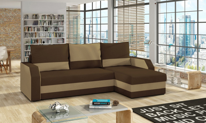 Stoff L-Form Couch Wohnlandschaft Ecksofa Garnitur Modern Design Sofa Couchen