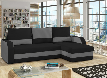 Stoff L-Form Couch Wohnlandschaft Ecksofa Garnitur Modern Design Sofa Couchen