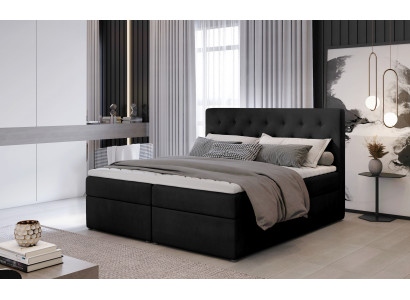 Bett Polster Design Luxus Hotel Betten Ehe 180x200cm Schlaf Zimmer Stoff