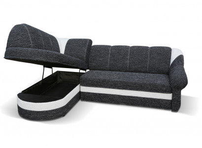 Funktions Couch Schlafsofa Sofa Polster Wohnzimmer Ecksofa Textl Sitz