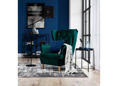 Couch Sofa Sessel Design Sitzer Leder Lounge Club Polster Luxus Ohren