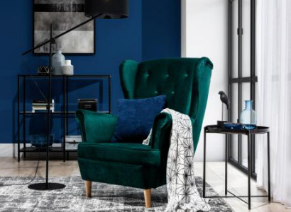 Couch Sofa Sessel Design Sitzer Leder Lounge Club Polster Luxus Ohren