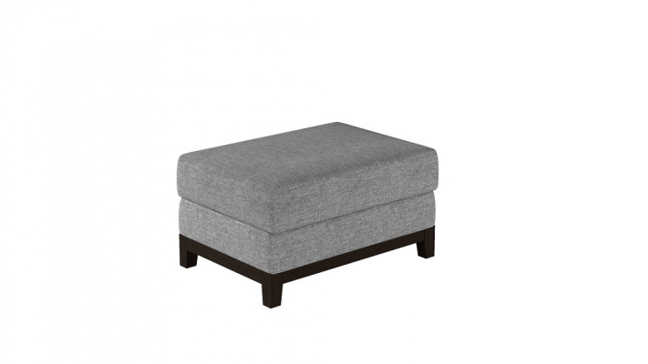 Design Polster Hocker Fußhocker Ottomane Sitz Chaise Gepolstert Pufa Blau