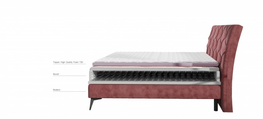 Chesterfield Silber Polsterbett Doppelbett Betten Big XXL Designer Luxus