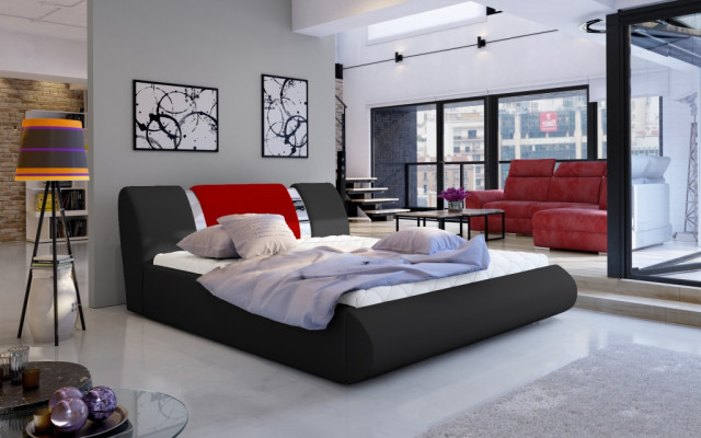 Luxus Schlafzimmer Bett Deko Polster Design 180x200cm Doppel Hotel Betten