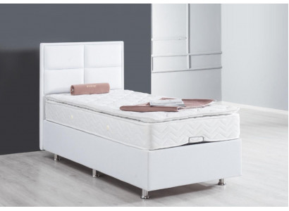 Boxspring Bett Einzelbetten Möbel Betten 120x200cm mit Matratze Doppel