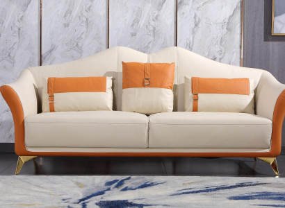 Klassischer Dreisitzer Sofa 3 Sitzer Design Sofas Couch Italienische Stil