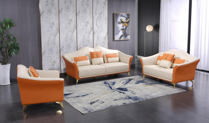 Klassischer Dreisitzer Sofa 3 Sitzer Design Sofas Couch Italienische Stil