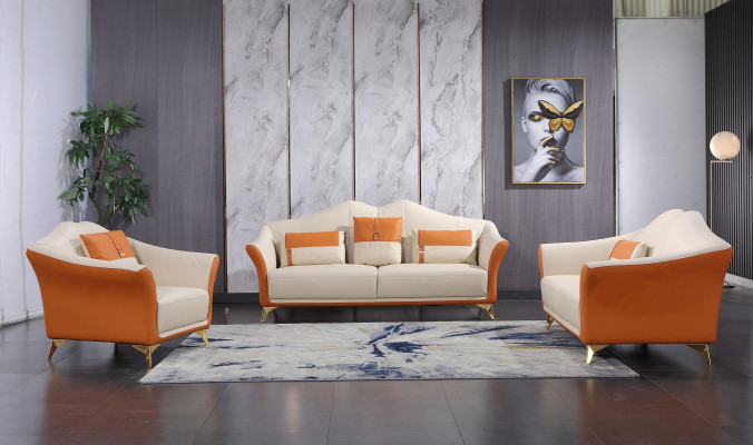 Klassischer Dreisitzer Sofa 3 Sitzer Design Sofas Couch Italienische Stil