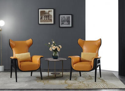 Design Sessel 1 Sitzer 70 x 90 cm Wohnzimmer Einsitzer Sofa Couch Lounge Club