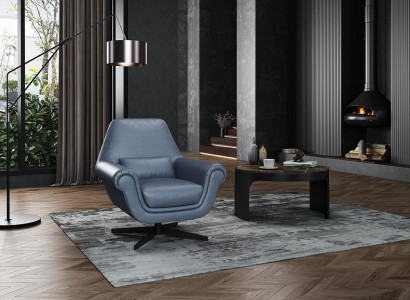 Wohnzimmer Einsitzer 95 x 83cm Sofa Couch Lounge Club Hotel Sessel