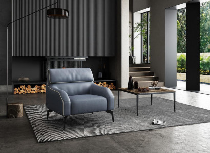 Wohnzimmer Design Sessel Einsitzer Sofa Couch Lounge Club 1 Sitzer