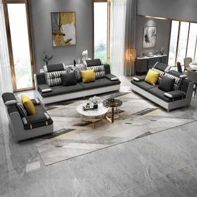 Design Dreisitzer Lounge Möbel 3 Sitzer Sofa Couch Polster Club Couchen Sofas