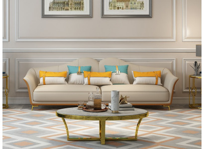 Luxus Dreisitzer Couch Sitz Polster 3 Sitz Polster Couchen Loung Club Neu Sofa