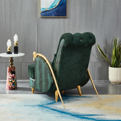 Sessel Design Schlagen Relax Club Lounge Einsitzer Polster Stoff Leder