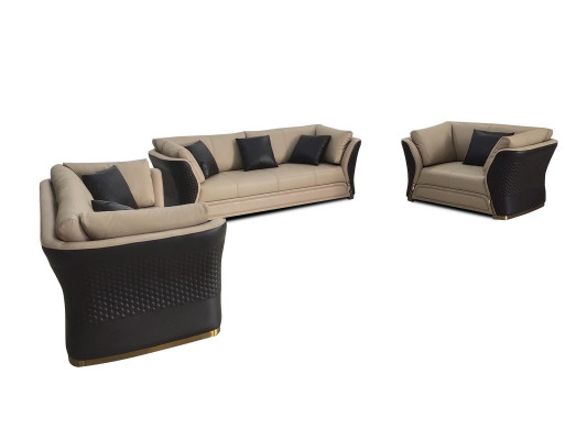 Sessel Design Couch Sofa Relax Lounge Leder Fernseh Luxus Club Polster