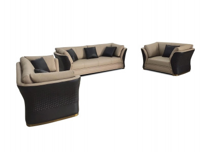 Sessel Design Couch Sofa Relax Lounge Leder Fernseh Luxus Club Polster