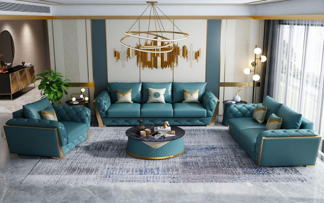 Dreisitzer Design Sofa 3 Sitzer Couchen Couch Polster Garnitur Sofas 