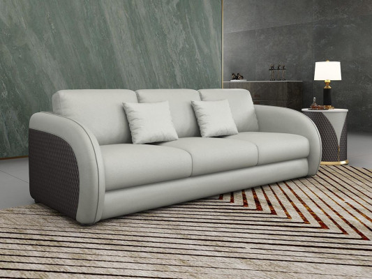Dreisitzer Italienische Möbel Stil Sofa 3 Sitzer Modernes Sofa Ledersofa