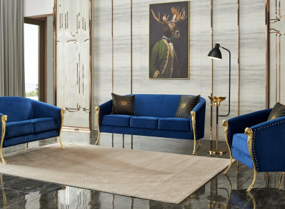 Design 3 Sitzer Relax Sofas Club Lounge Sofa Textil Polster Couch Stoff Couchen