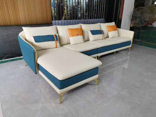 Hochwertige Eckcouch Wohnlandschaft Ecksofa L-Form Stoff Couch Garnitur Sofa Neu