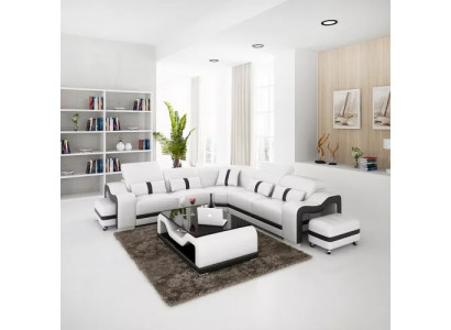Ledersofa Design Sofa Ecksofa L Form Modernes Ecksofa Polster