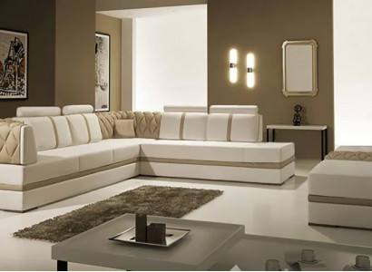 Ecksofa L Form Designer Sofa Modernes Sofa Ledersofa Eckgarnitur Couchen