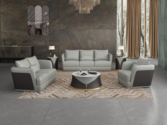 Design Sofagarnitur Sitz Polster Couch 321 Garnituren Ledersofa Polster Couchen