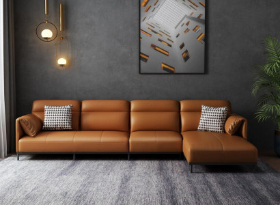 Wohnzimmer Lederpolster Design Ecksofa Eckcouch Couch Sofa L Form