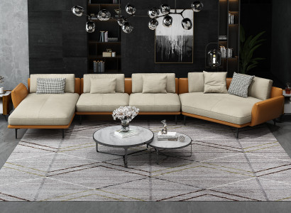 Ecksofa Sofa Couch Polster Sitz Stoff Textil Couchen Garnitur Wohnlandschaft Neu