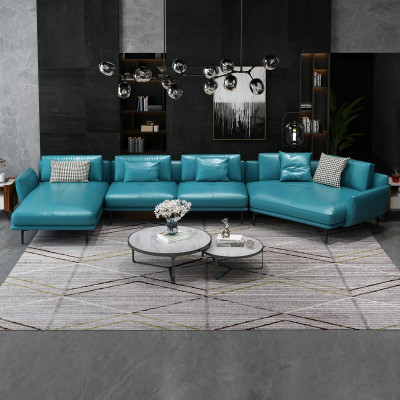 Sofa U-Form Ledeh Wohnlandschaft Garnitur Design Moderrsofa Coucn Sofas Turkis