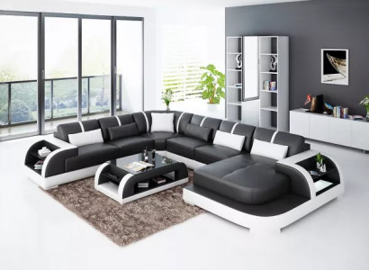 Eckgarnitur Ecksofa Polster Eckcouch Moderne Wohnzimmer Sofa Couch