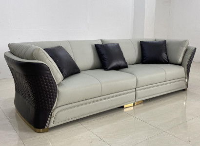Viersitzer Neu Design Sofa 4 Sitzer Wohnzimmer Couch Couchen Polster