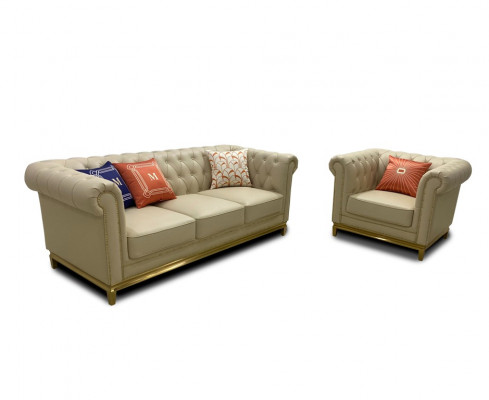 Klassische Luxus Chesterfield 3+2+1 Sitzer Sofa Set Polstermöbel Sofas Sofas Neu