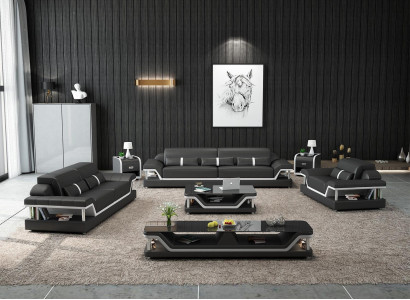 Sofagarnitur 3 2 1 Sitzer Sofa Sitz Couch Polster Garnitur Moderne Couchen Neu