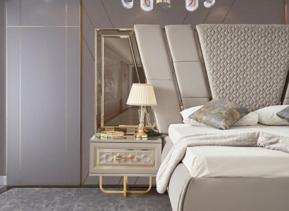 Design Nachttisch Konsole Beistell Tische Schlaf Zimmer Holz Luxus Konsolen Neu