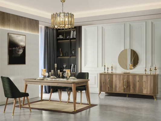 Stuhl Wohnzimmer Esszimmer Lehnstuhl Polsterstuhl ohne Armlehne Luxus Sessel Neu