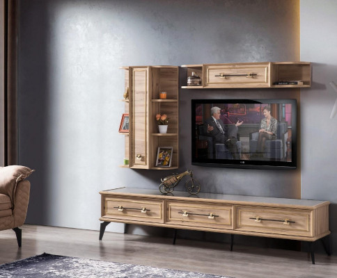 Kommode Sideboard rtv Tisch tv Ständer Wohnwand Kommoden Holz Modern Design
