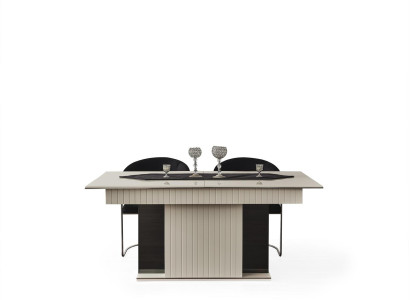 Esstisch weiß modernes Esszimmer schöne Küche Holztische Design luxuriöses Holz