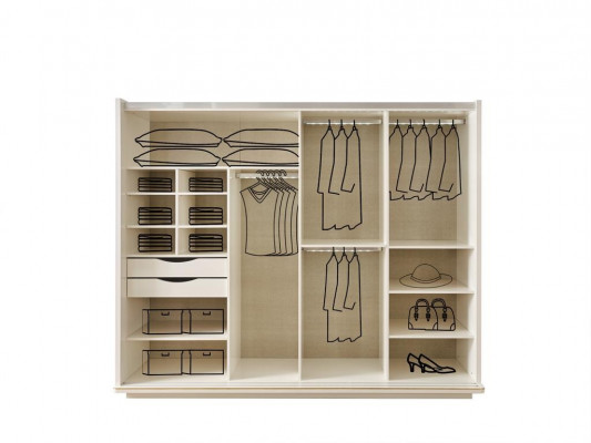 Modernes Schlafzimmer Set Couch Set Kleiderschrank 2x Nachttisch Möbel 4tlg