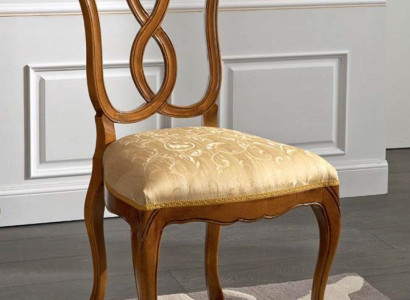 Holzstuhl Italienische Möbel Esszimmerstuhl luxuriöses Design natürlicher Holzstuhl