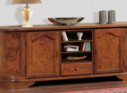 Sideboard mit Spiegel Anrichte Sideboards Holz Schrank Möbel Kommoden Braun Neu