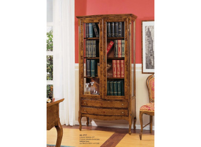 Wohnzimmer Vitrine Schrank Bücher Regal Anrichte Klassische Möbel Regale Holz