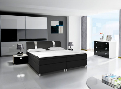 Design Schlafzimmer Moderne Garnituren Komplett Schrank Bett Kommode Nachttisch