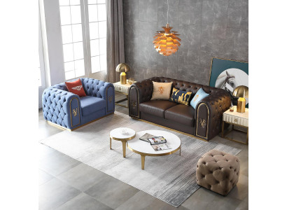 Sofagarnitur 3+1 Sitzer Klassischer Wohnlandschaft Sofa Couchen Sofas Polster