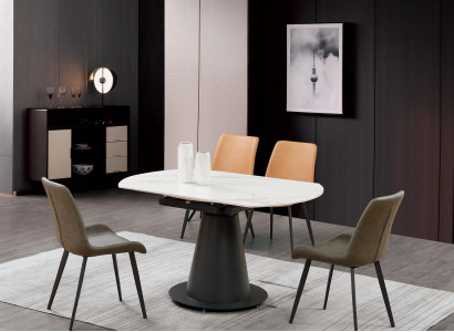 Design Esstisch Runder Tisch Esszimmer Wohnzimmer Tische 150x90