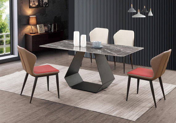 Moderner Esstisch Tisch Marmor Tische 180x90 Esszimmer Luxus Möbel Design Neu.