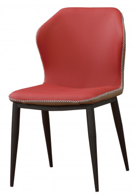 Stuhl 1x Luxus Design Polster Design Stühle Sitz Lehn Büro Esszimmer Holz Neu.