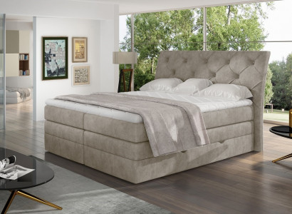 Luxus Schlafzimmer Bett Polster Chesterfield Boxspring Luxus Doppel Hotel