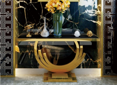 Konsolentisch Sideboard Metall Wandkonsole Anrichte Deko Konsole Beistell